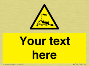 Custom Warning wind over tide conditions